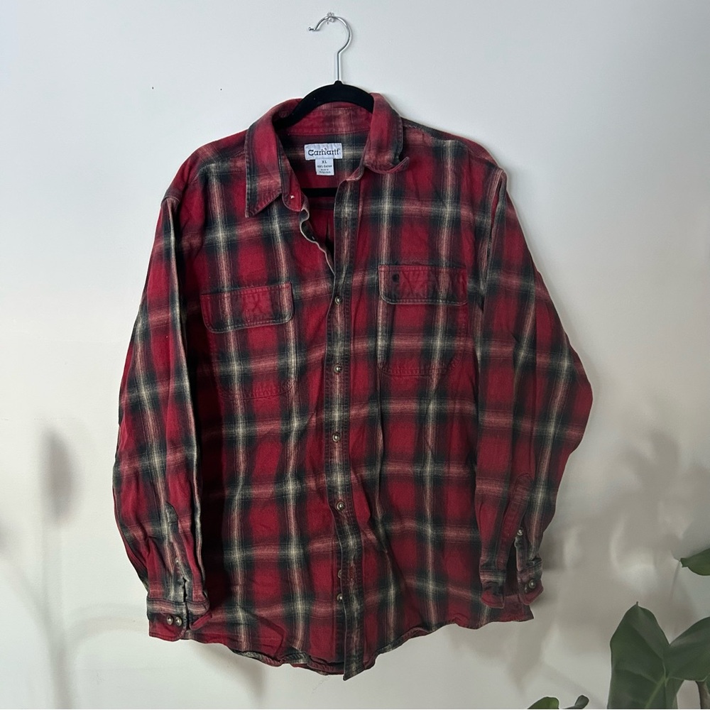 vintage carhartt flannel